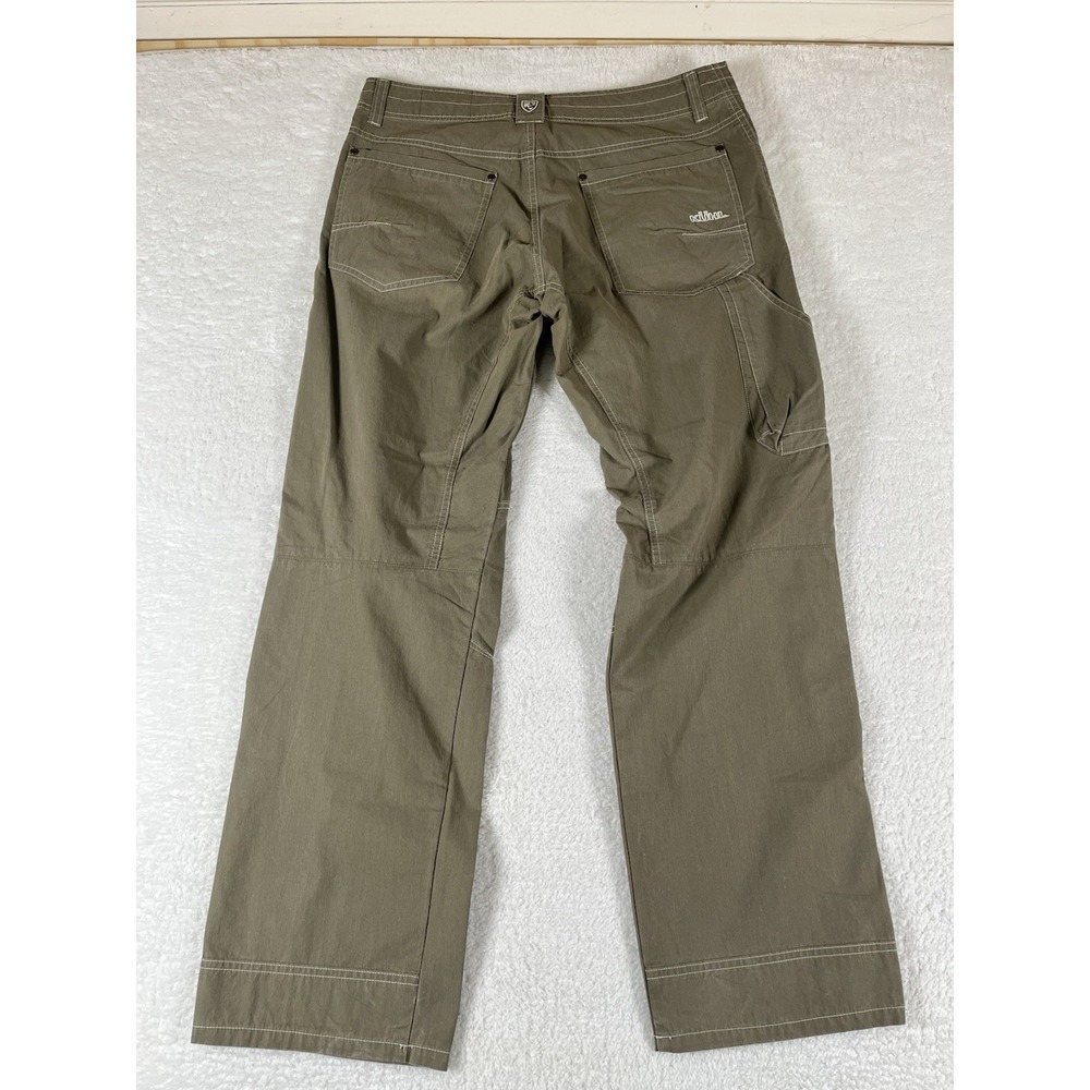 Kuhl Revolvr Khaki Tan Lightweight Pants Men's 34x32 (36x32) Stretch Hiking - Picture 3 of 8
